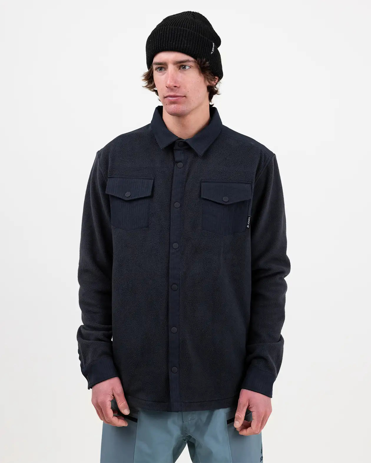 jones-snowboards-december-camicia-pile-riciclato-uomo-2026 image 1