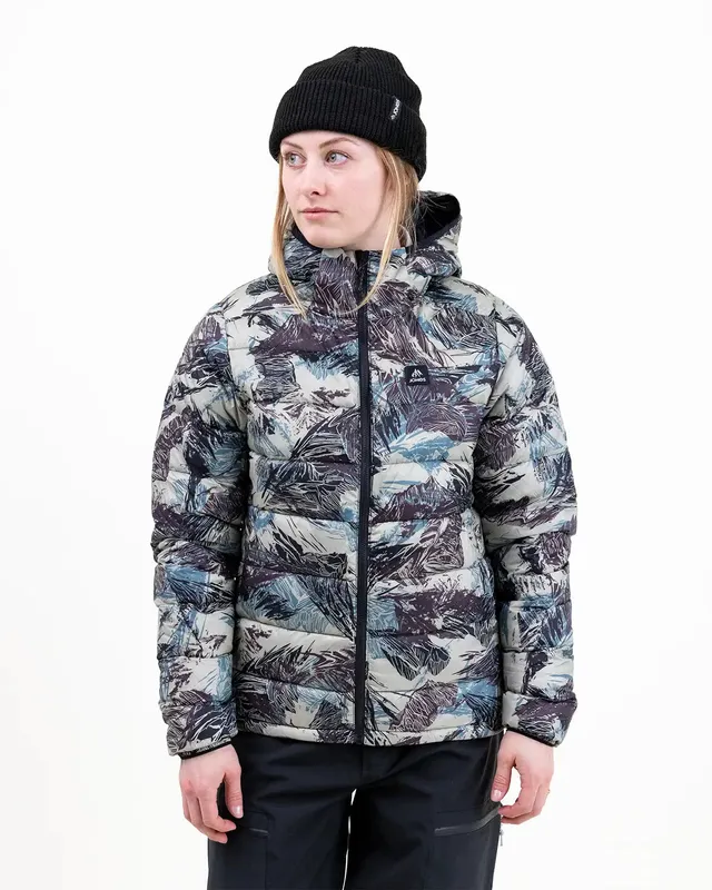 jones-snowboards-re-up-recycled-down-hoodie-donna-2026 image 1