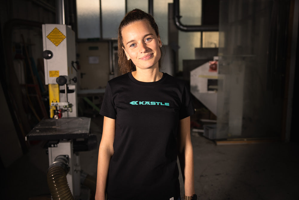 k-stle-t-shirt-logo-mint-donna-cotone-nero image 3