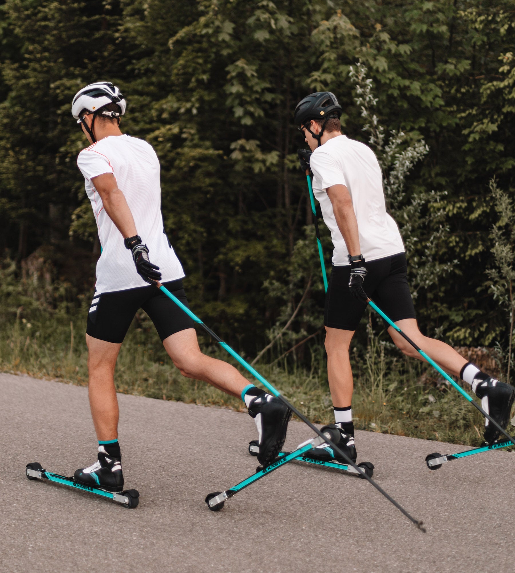 roller-ski-k-stle-rs10-classic-performance-legno-carbonio-fino-a-100-kg image 2