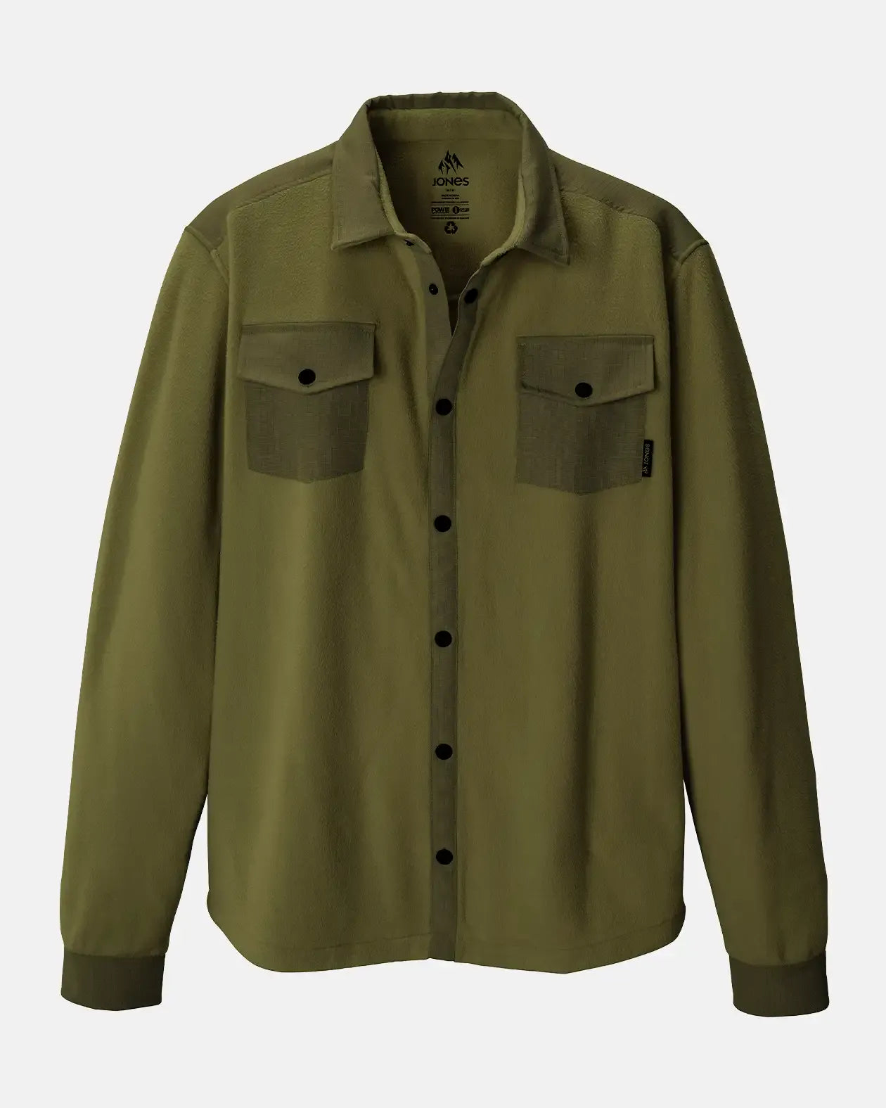jones-snowboards-december-camicia-pile-riciclato-uomo-2026 image 5