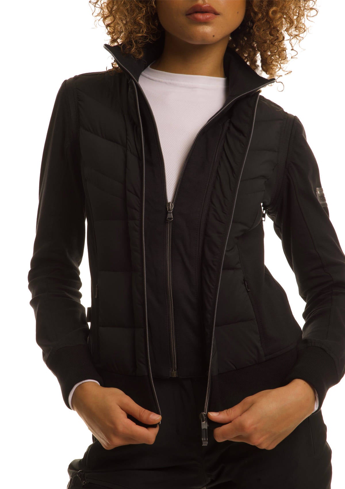vist-tory-piumino-4-in-1-donna-maniche-staccabili-nero image 4