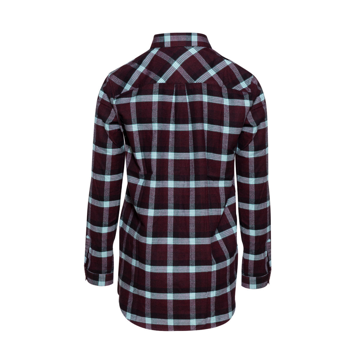 k-stle-flannel-shirt-long-women image 2