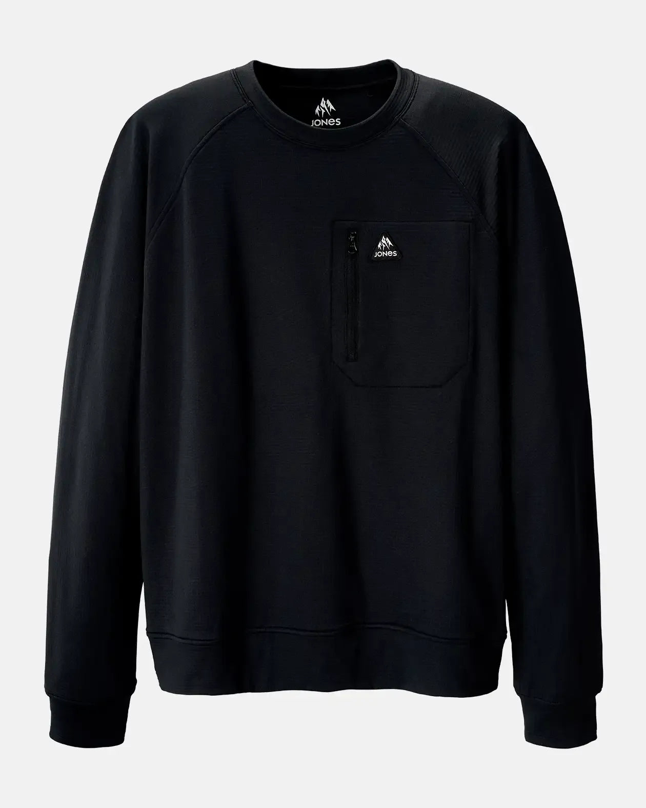 jones-snowboards-flagship-recycled-grid-fleece-crew-uomo-2026 image 2