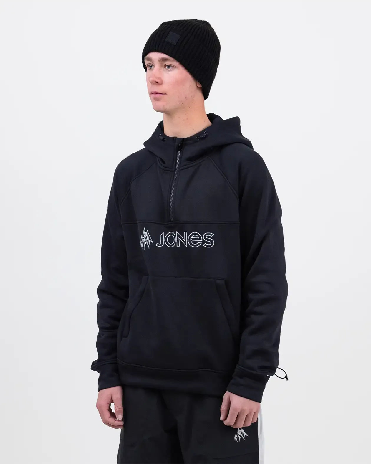 jones-snowboards-men-s-recycled-fleece-riding-hoodie-2026-felpa-in-pile-riciclat image 6