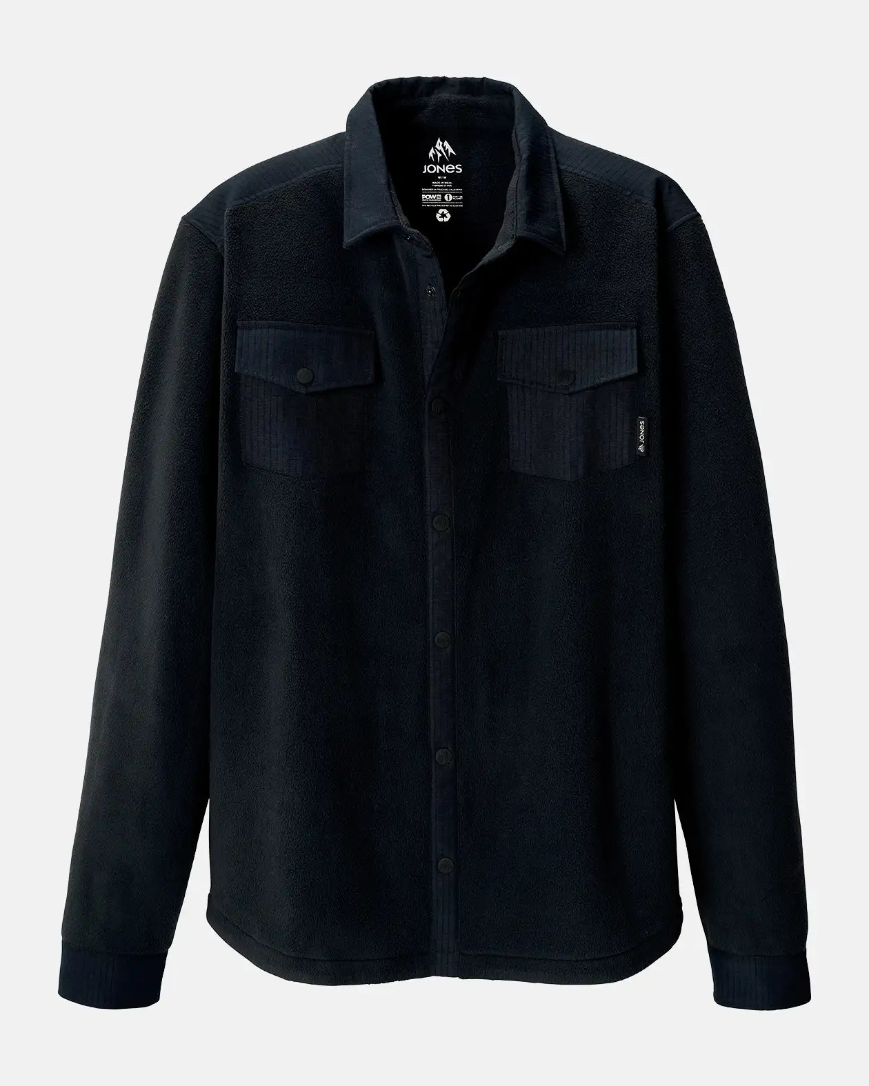 jones-snowboards-december-camicia-pile-riciclato-uomo-2026 image 2
