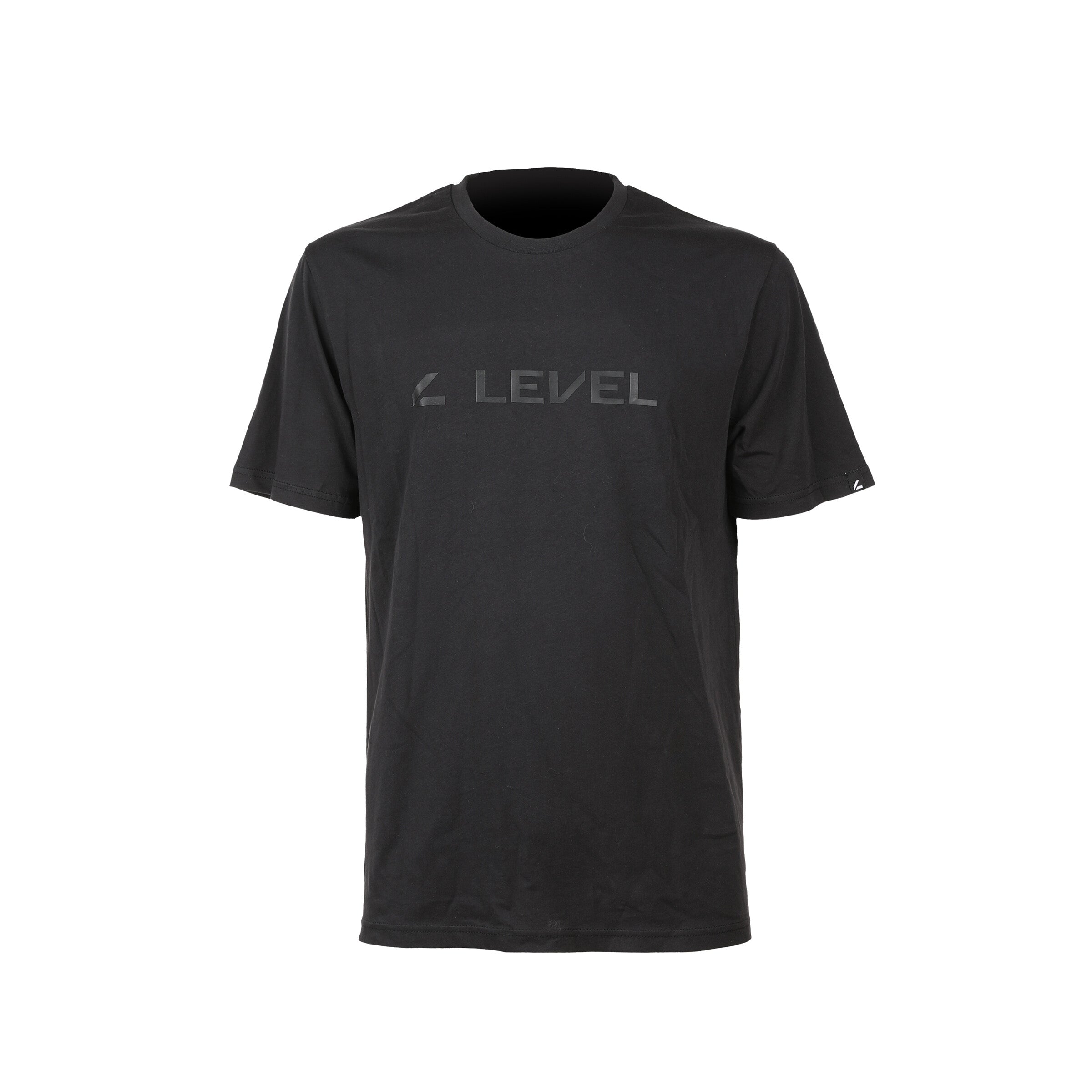 level-t-shirt-level-logo-nera-unisex-cotone image 1