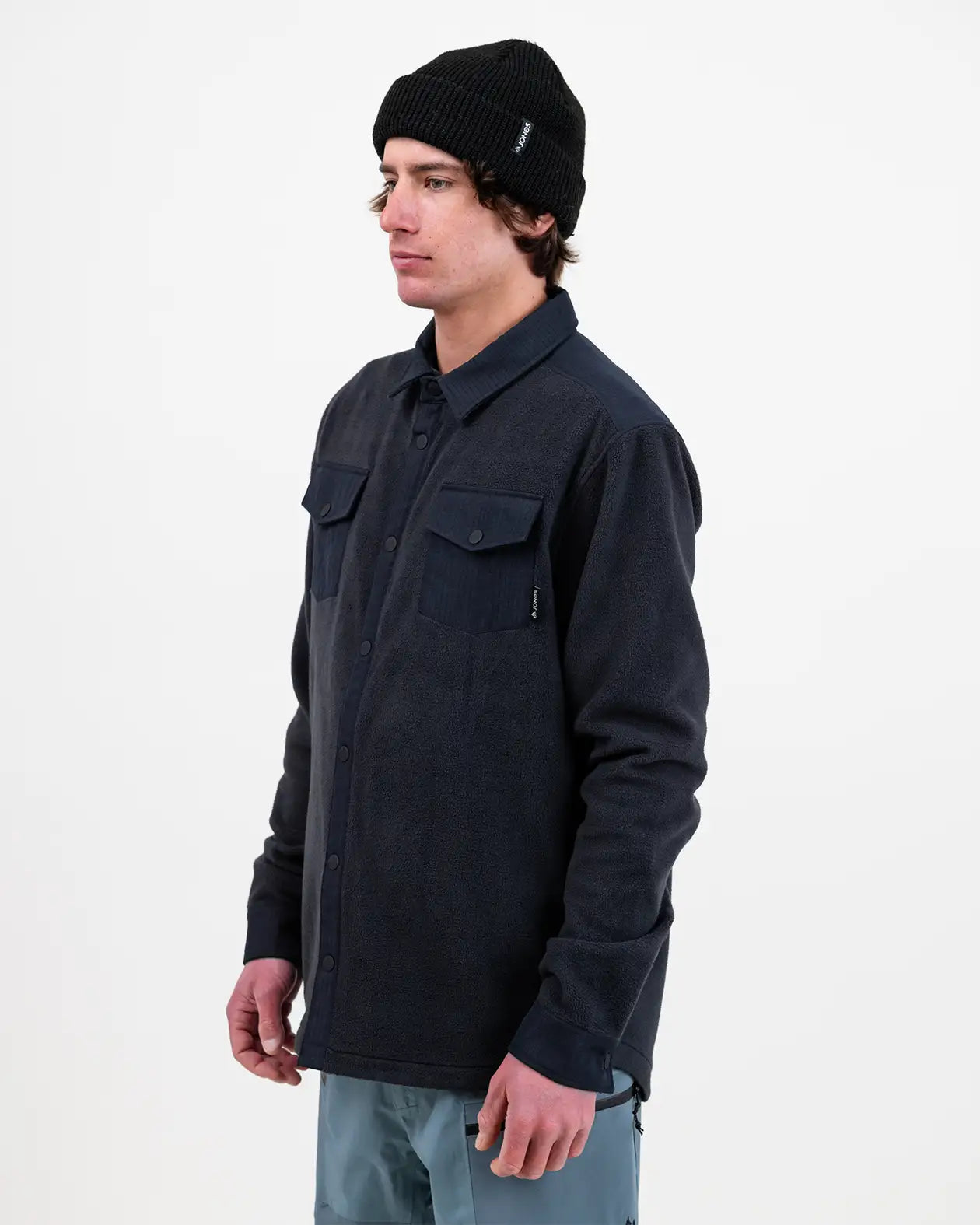 jones-snowboards-december-camicia-pile-riciclato-uomo-2026 image 3