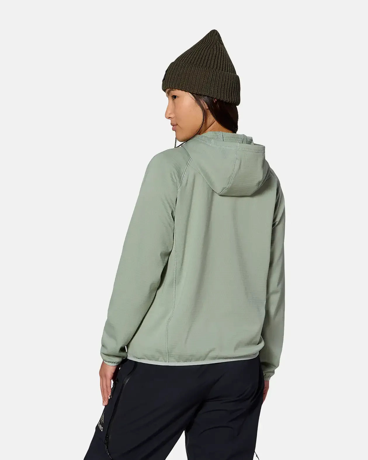 jones-snowboards-flagship-grid-fleece-felpa-con-cappuccio-donna image 3