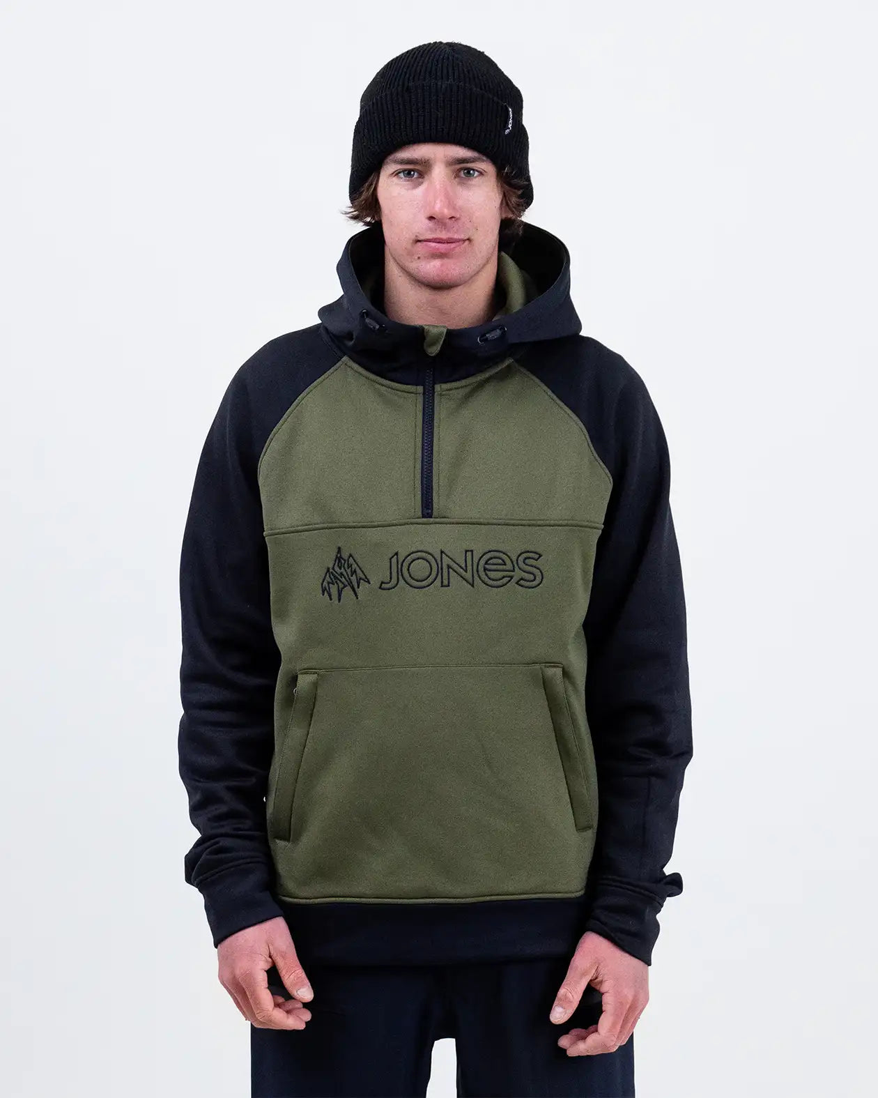 jones-snowboards-men-s-recycled-fleece-riding-hoodie-2026-felpa-in-pile-riciclat image 1