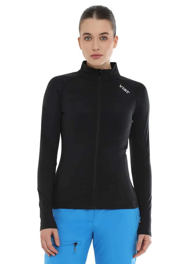 vist-el-flex-full-zip-giacca-mid-layer-donna image 1