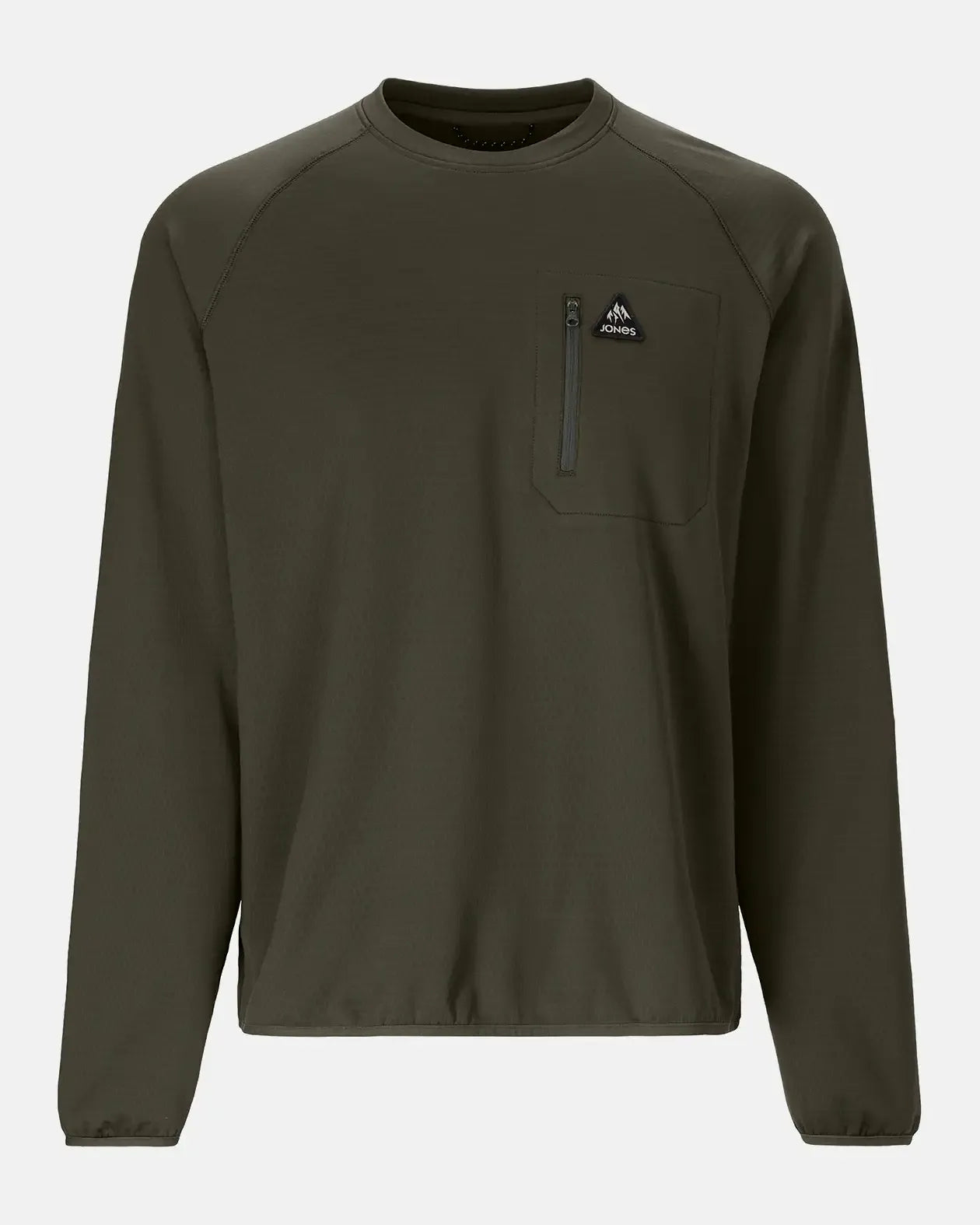 jones-snowboards-men-s-flagship-grid-fleece-crew-pile-uomo image 8