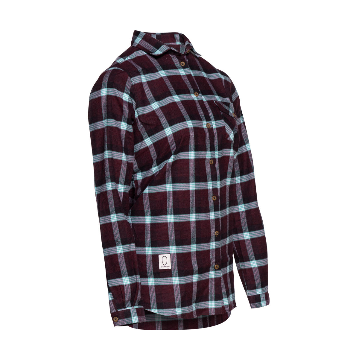 k-stle-flannel-shirt-long-women image 3