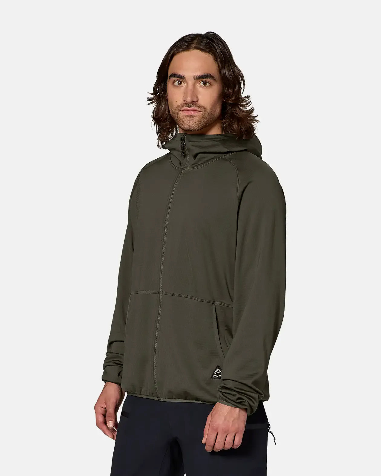 jones-snowboards-flagship-grid-fleece-hooded-jacket-uomo image 4
