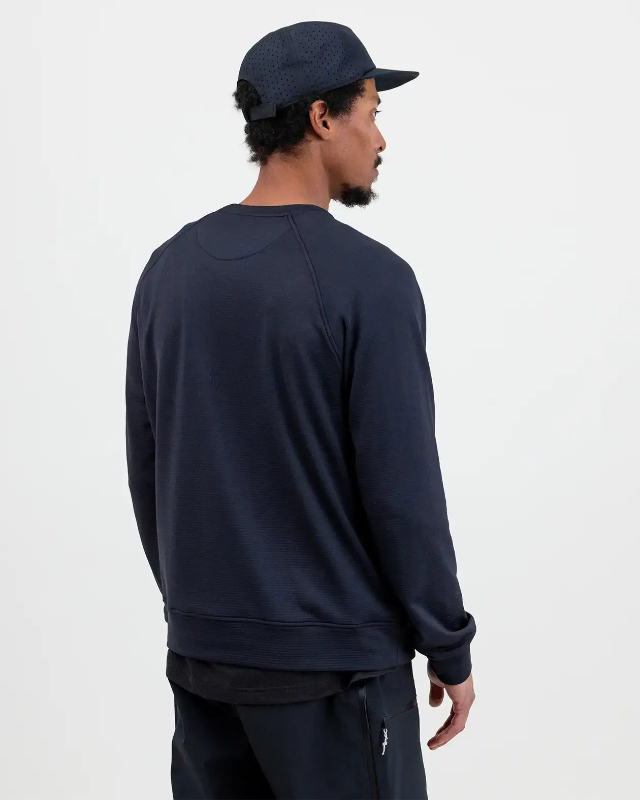 jones-snowboards-flagship-recycled-grid-fleece-crew-uomo-2026 image 4