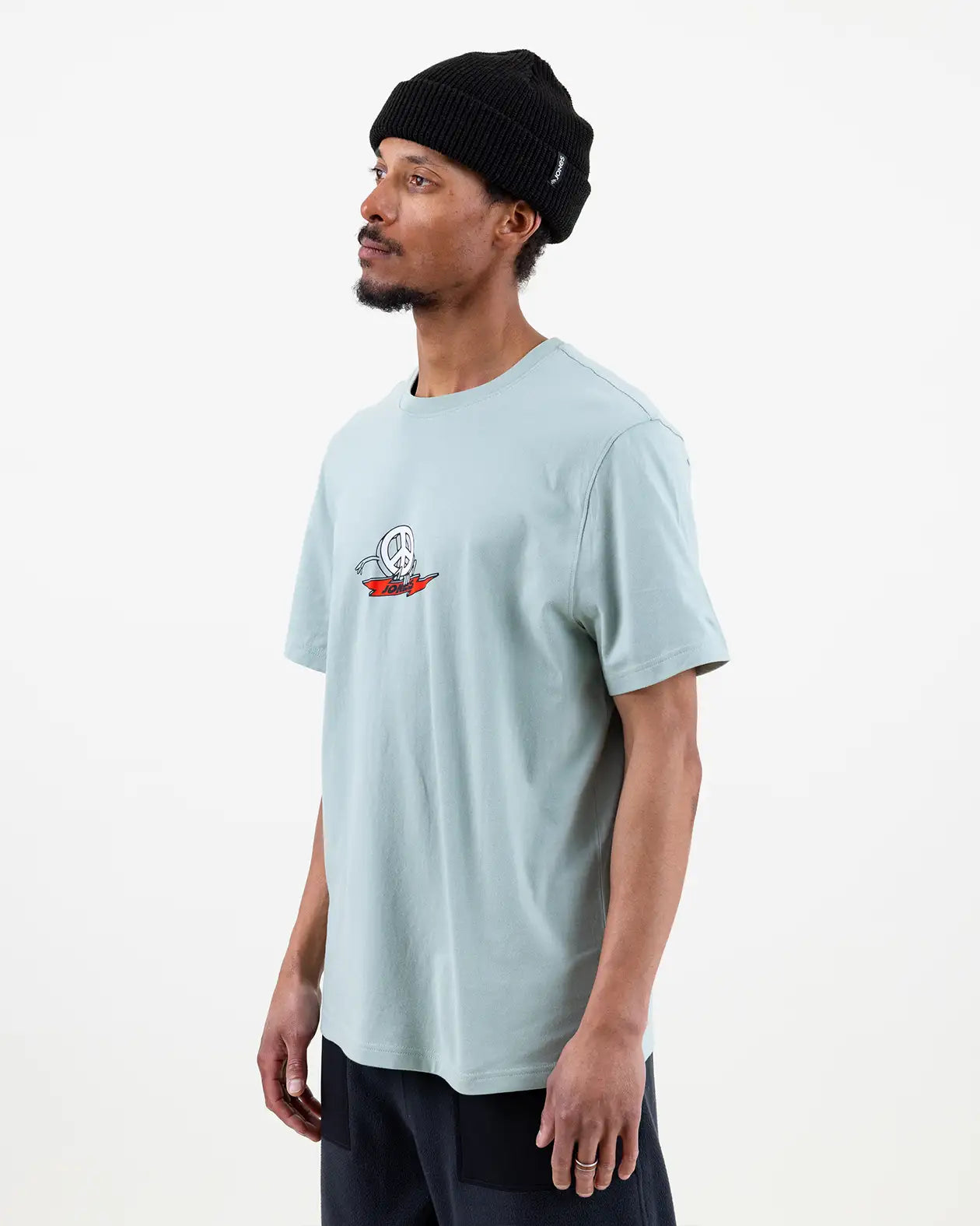 jones-snowboards-graphic-organic-cotton-tee-t-shirt-unisex image 3