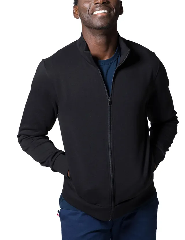 rossignol-felpa-full-zip-logo-uomo-nero-l image 1