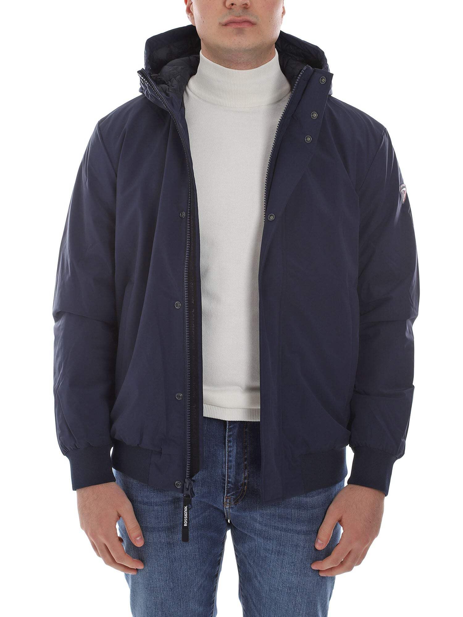 rossignol-bomber-stretch-impermeabile-da-uomo-blu-dark-navy-l image 4