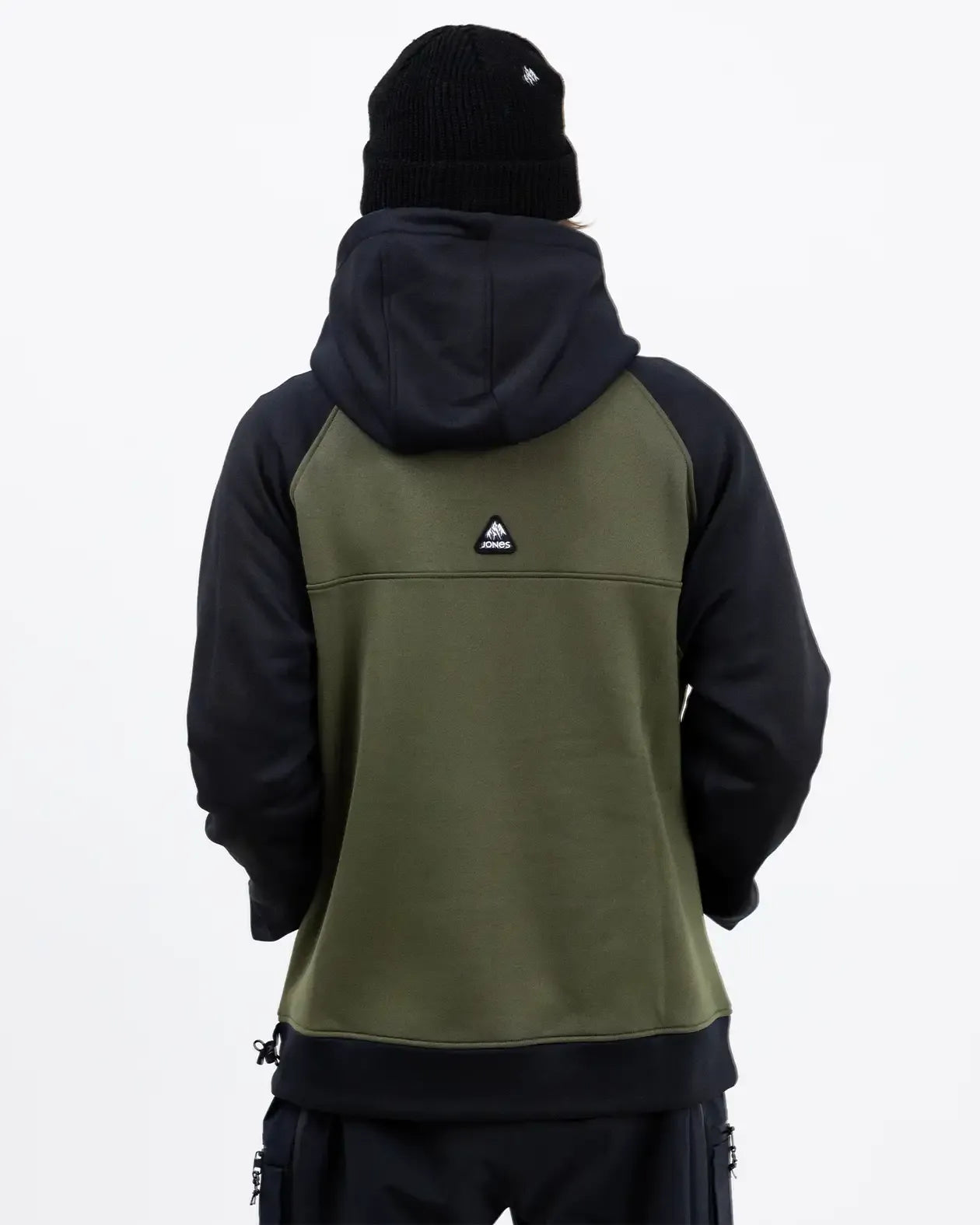 jones-snowboards-men-s-recycled-fleece-riding-hoodie-2026-felpa-in-pile-riciclat image 3