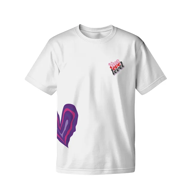 level-live-love-level-t-shirt-cotone image 1