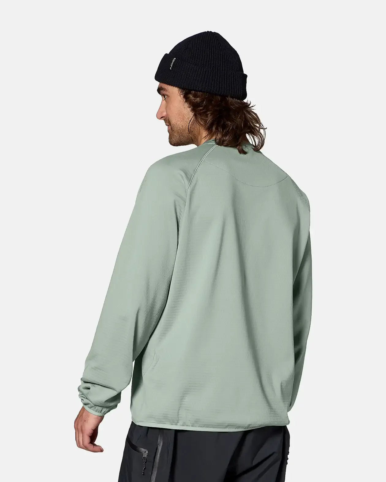 jones-snowboards-men-s-flagship-grid-fleece-crew-pile-uomo image 6