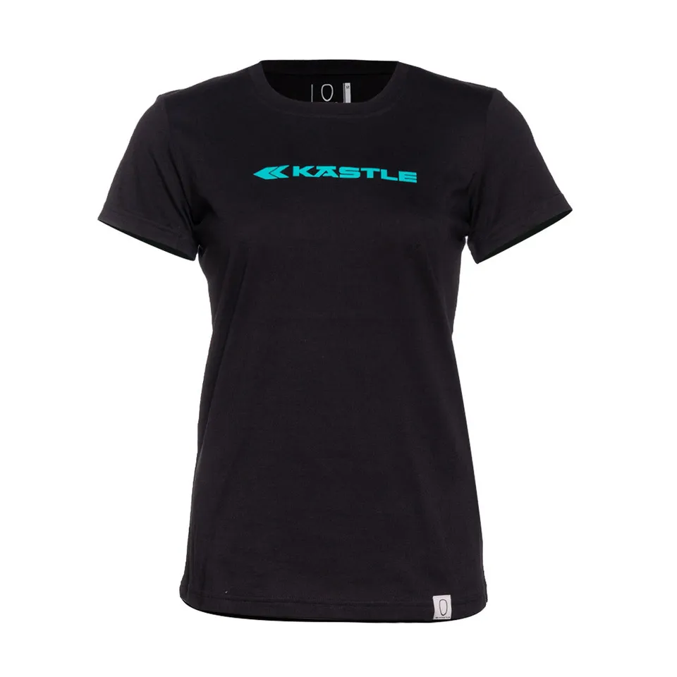 k-stle-t-shirt-logo-mint-donna-cotone-nero image 1