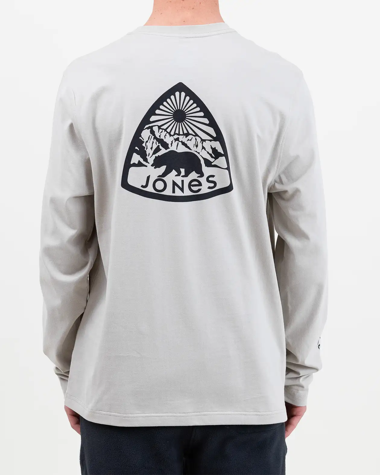 jones-snowboards-graphic-organic-cotton-long-sleeve-t-shirt-manica-lunga-unisex image 4