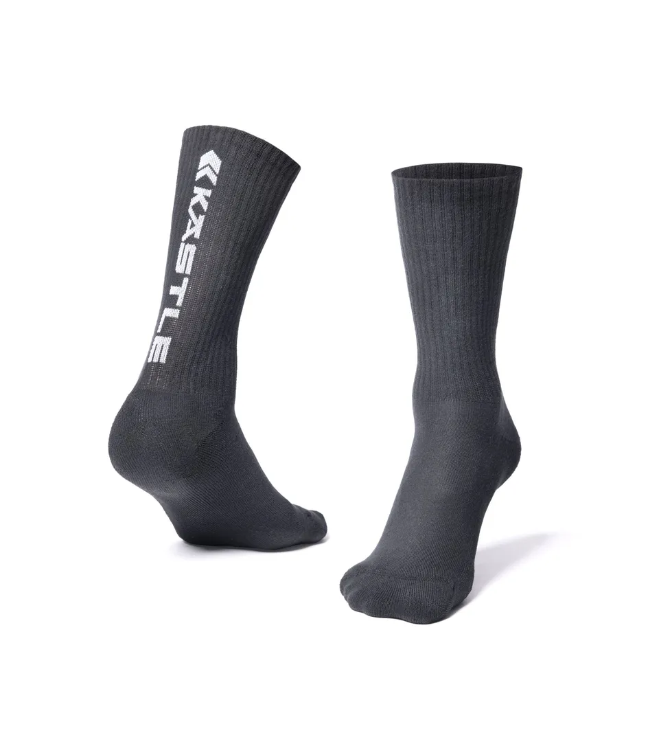 k-stle-black-socks-calze-everyday-in-cotone-bio image 1