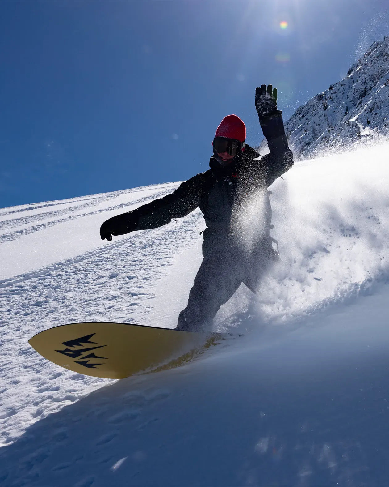 jones-snowboards-mountain-surfer-snowboard-2025-senza-attacchi image 2