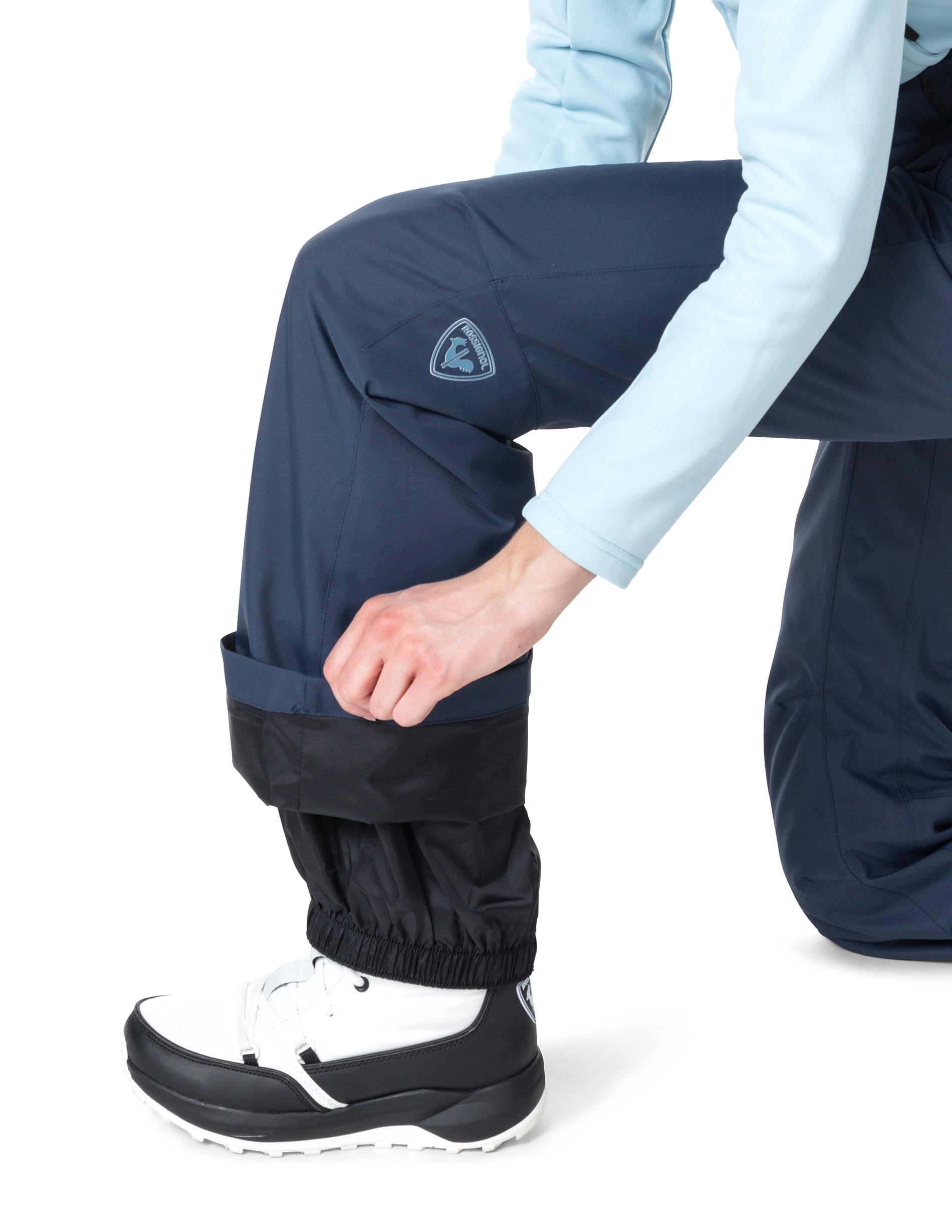 rossignol-pantaloni-da-sci-impermeabili-da-donna-blu-l image 3