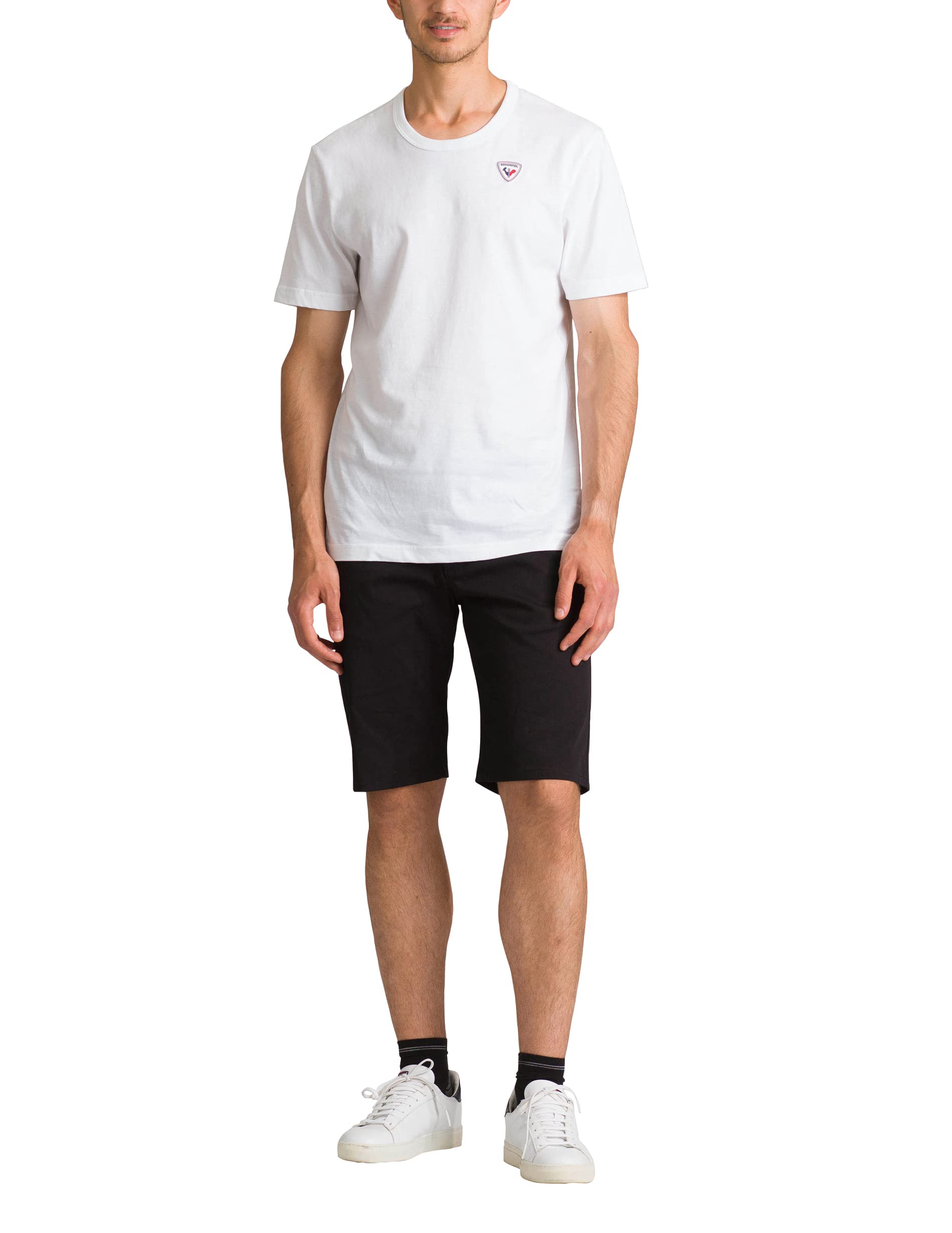 rossignol-logo-t-shirt-uomo-in-cotone-bianco-l image 5