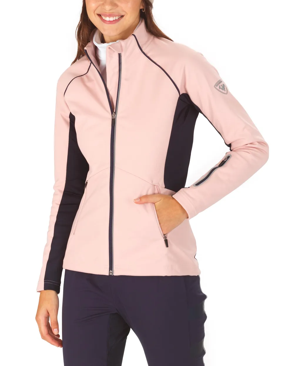 rossignol-giacca-soft-shell-donna-rosa-taglia-l image 1
