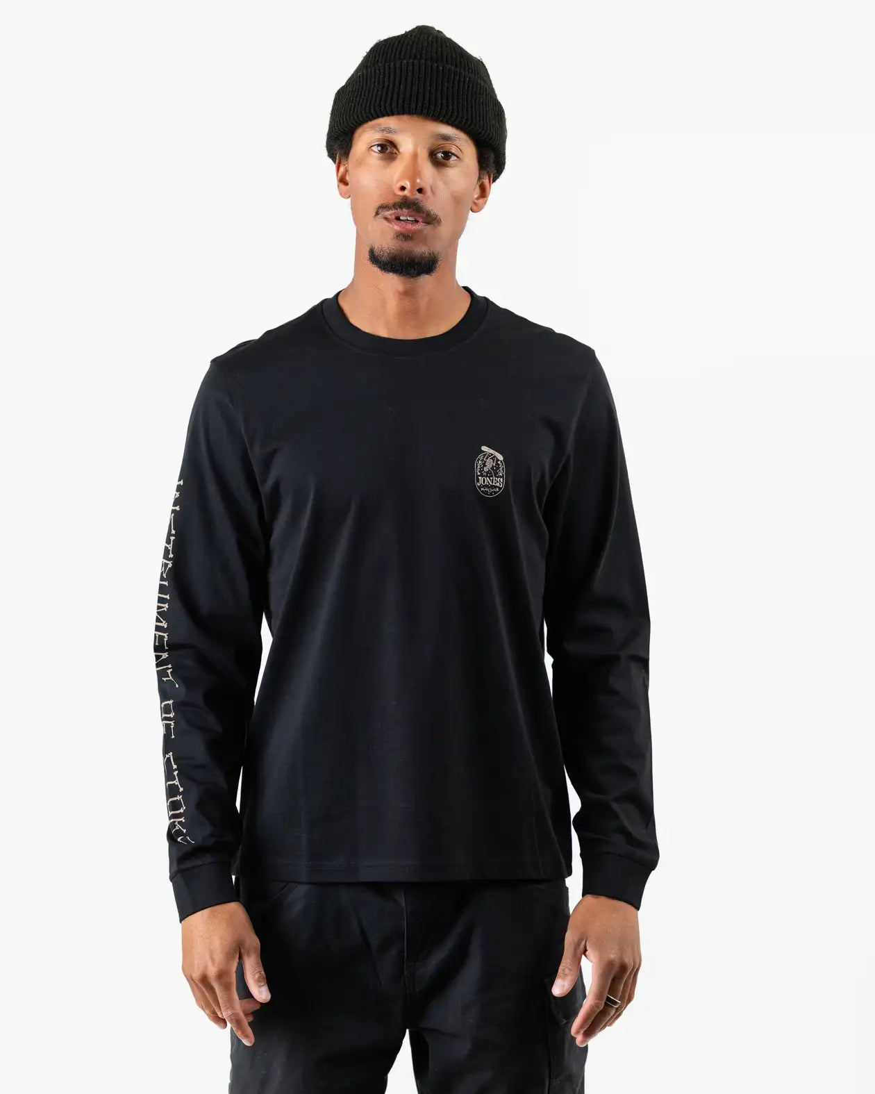 jones-snowboards-graphic-organic-cotton-long-sleeve-t-shirt-manica-lunga-unisex image 5