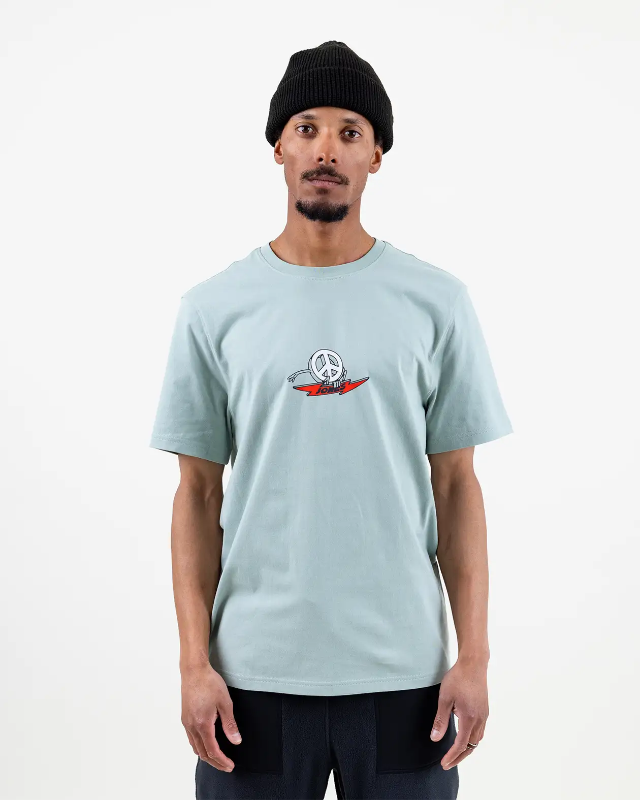 jones-snowboards-graphic-organic-cotton-tee-t-shirt-unisex image 2