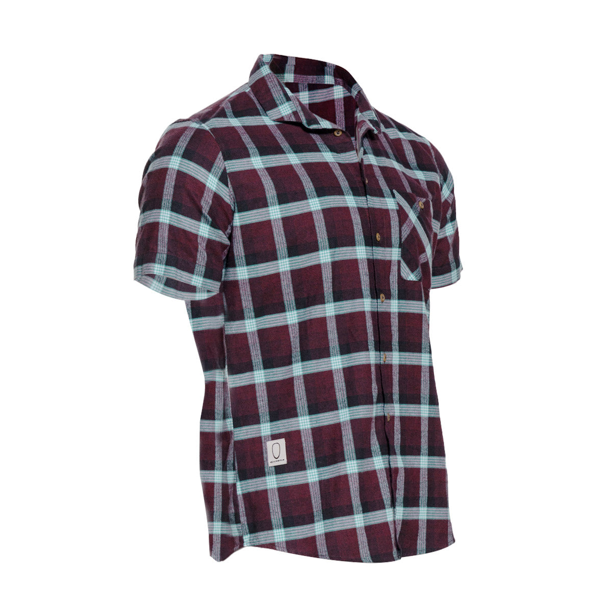 k-stle-flannel-shirt-short-men-camicia-uomo image 3