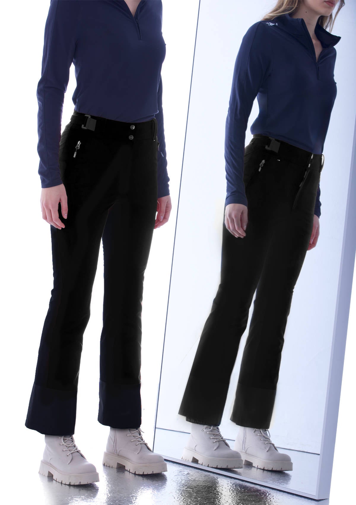 vist-nova-pantaloni-sci-donna-imbottiti-20k-impermeabili image 4