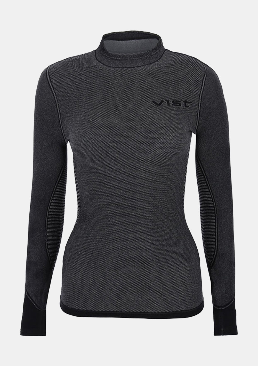 vist-iris-roll-neck-primo-strato-donna-nero image 6