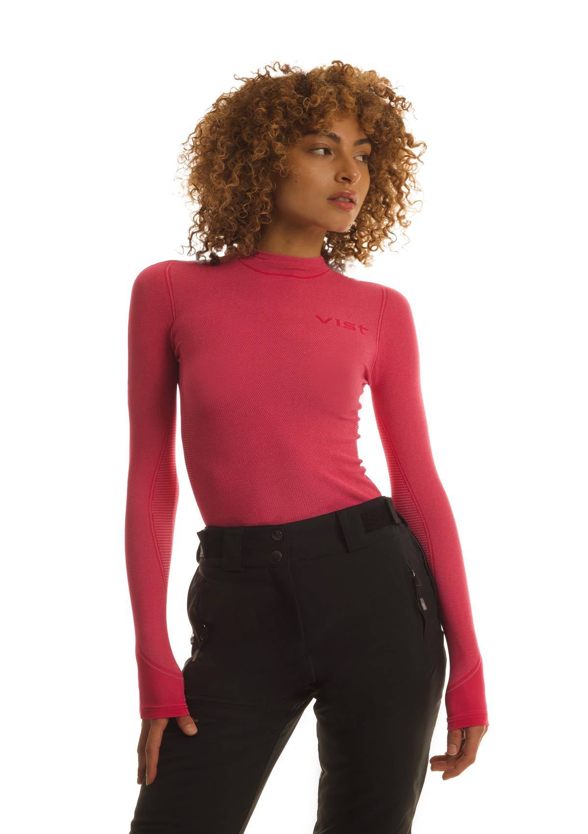 vist-iris-roll-neck-primo-strato-donna-nero image 8