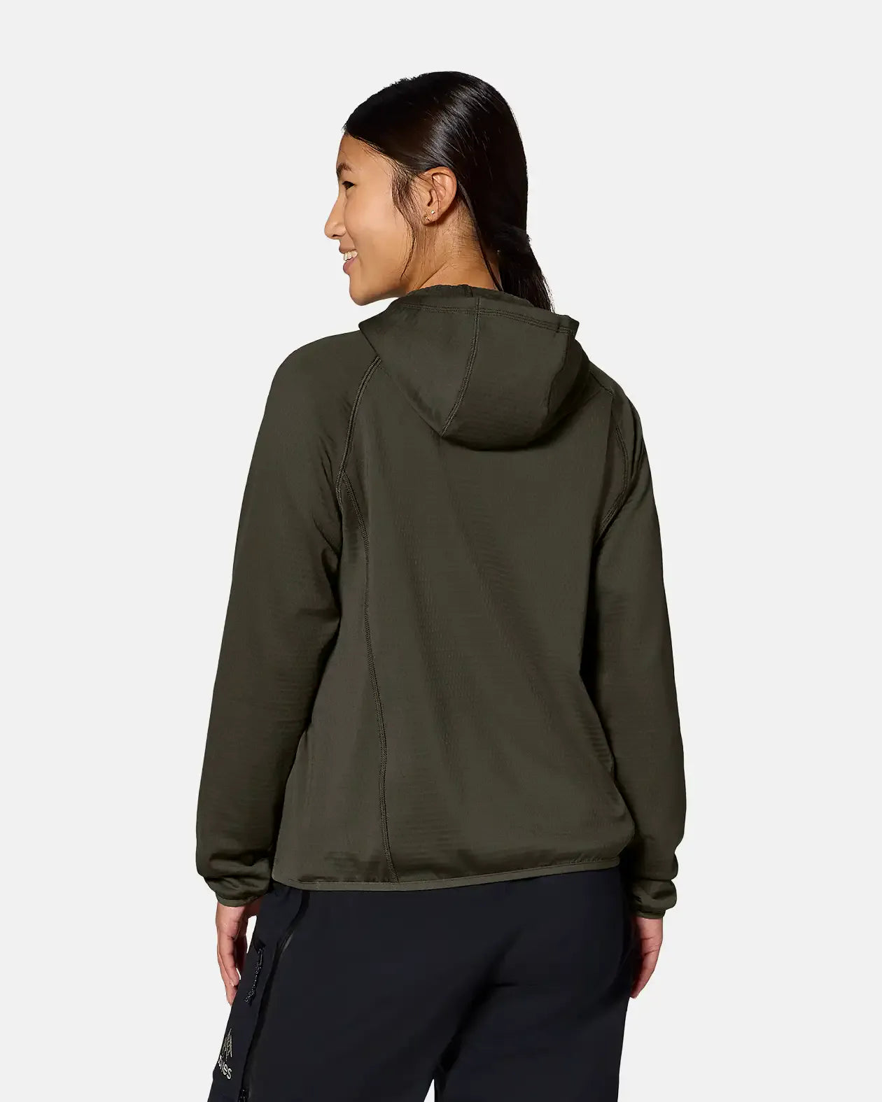 jones-snowboards-flagship-grid-fleece-felpa-con-cappuccio-donna image 6