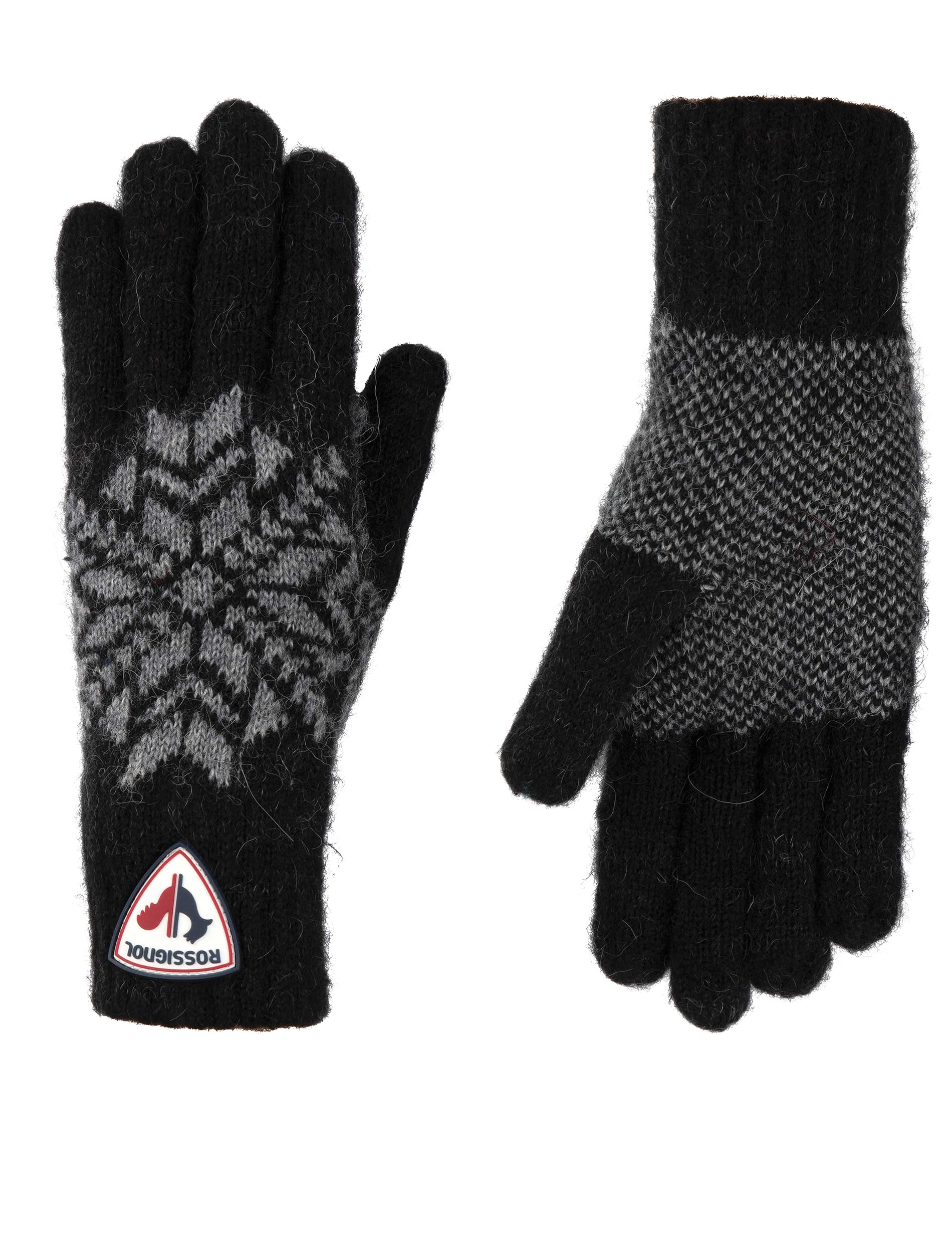 rossignol-snowflake-guanto-invernale-donna-nero image 1