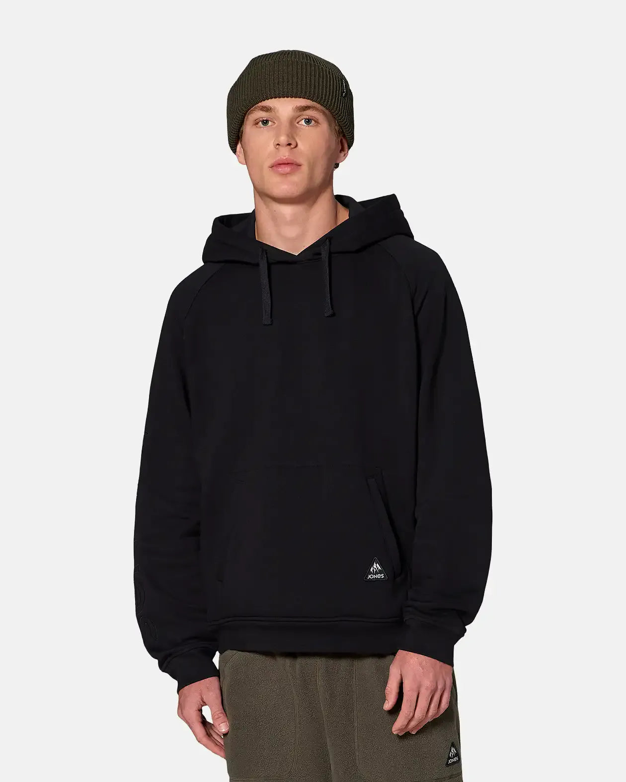 jones-snowboards-truckee-organic-cotton-hoodie-felpa-con-cappuccio-in-cotone-bio image 1
