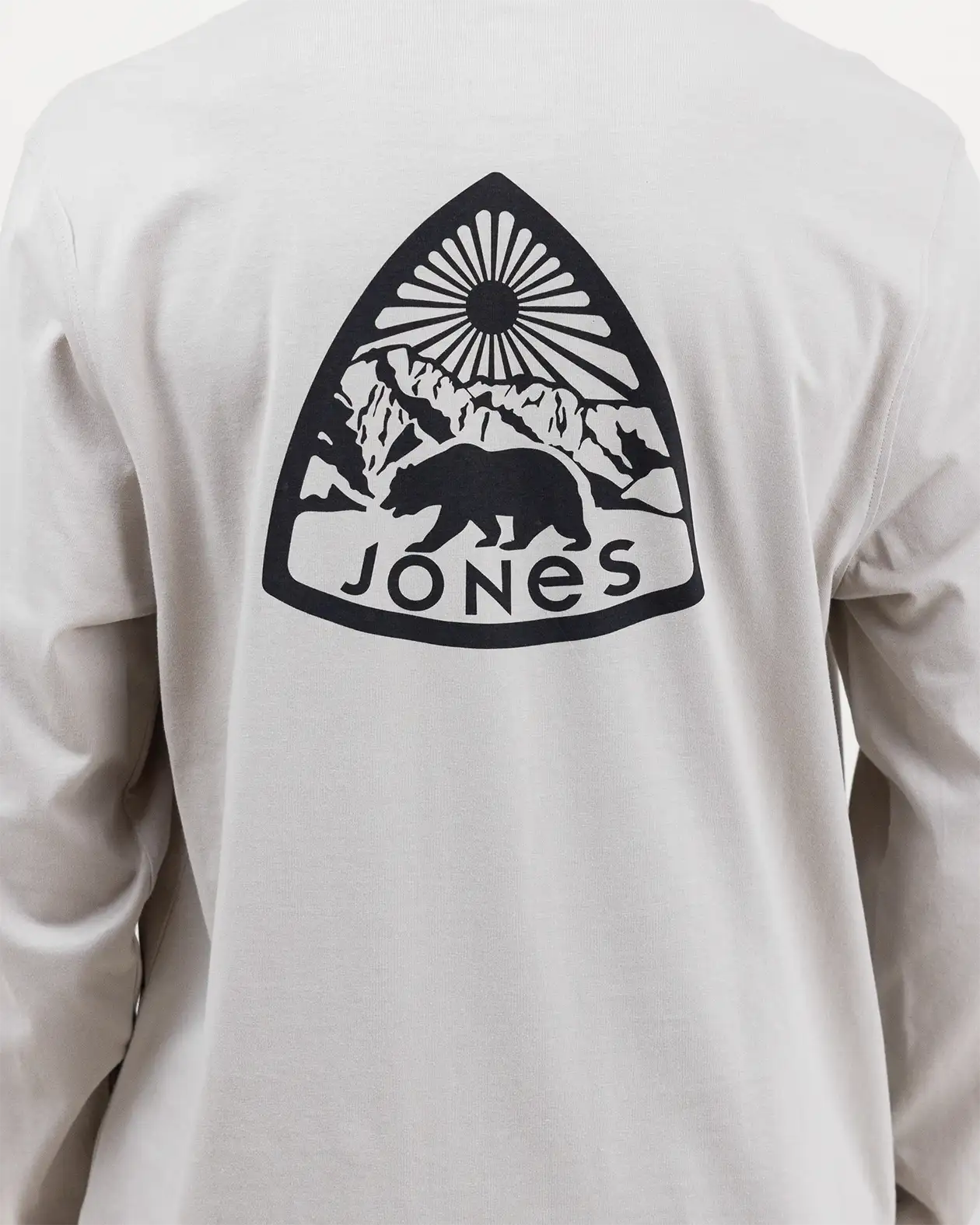jones-snowboards-graphic-organic-cotton-long-sleeve-t-shirt-manica-lunga-unisex image 2