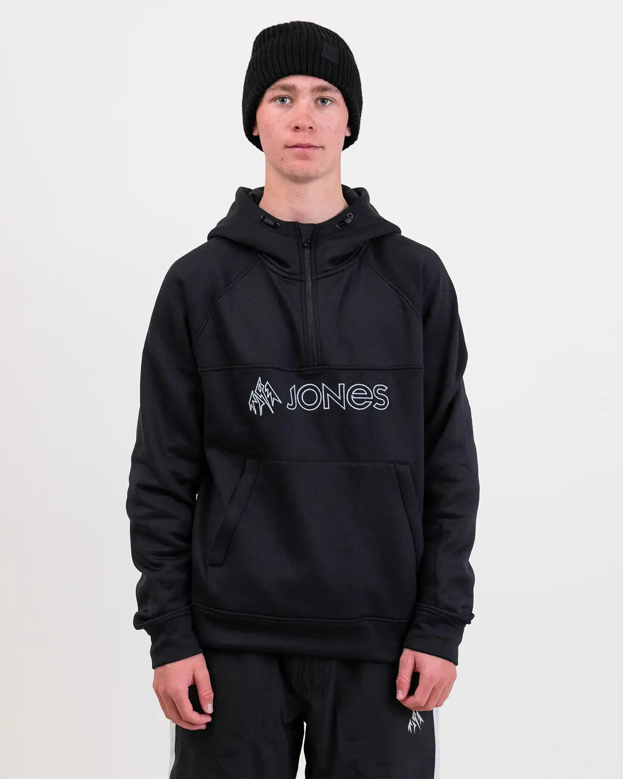 jones-snowboards-men-s-recycled-fleece-riding-hoodie-2026-felpa-in-pile-riciclat image 5