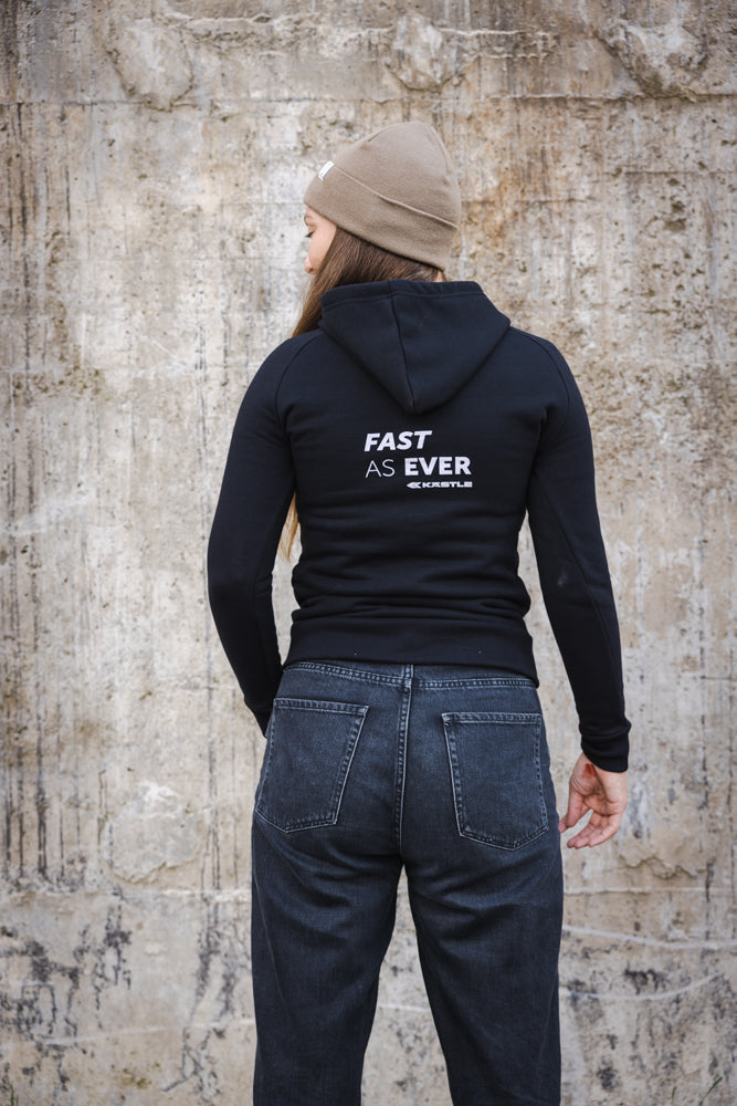 k-stle-hoody-mountain-women-felpa-con-cappuccio-nera image 3