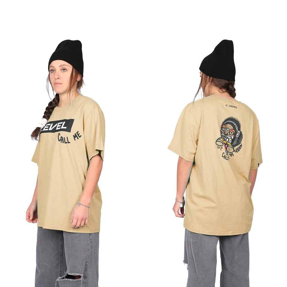 level-call-me-t-shirt-maglietta-cotone-unisex image 1