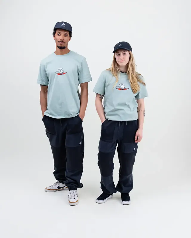 jones-snowboards-graphic-organic-cotton-tee-t-shirt-unisex image 1