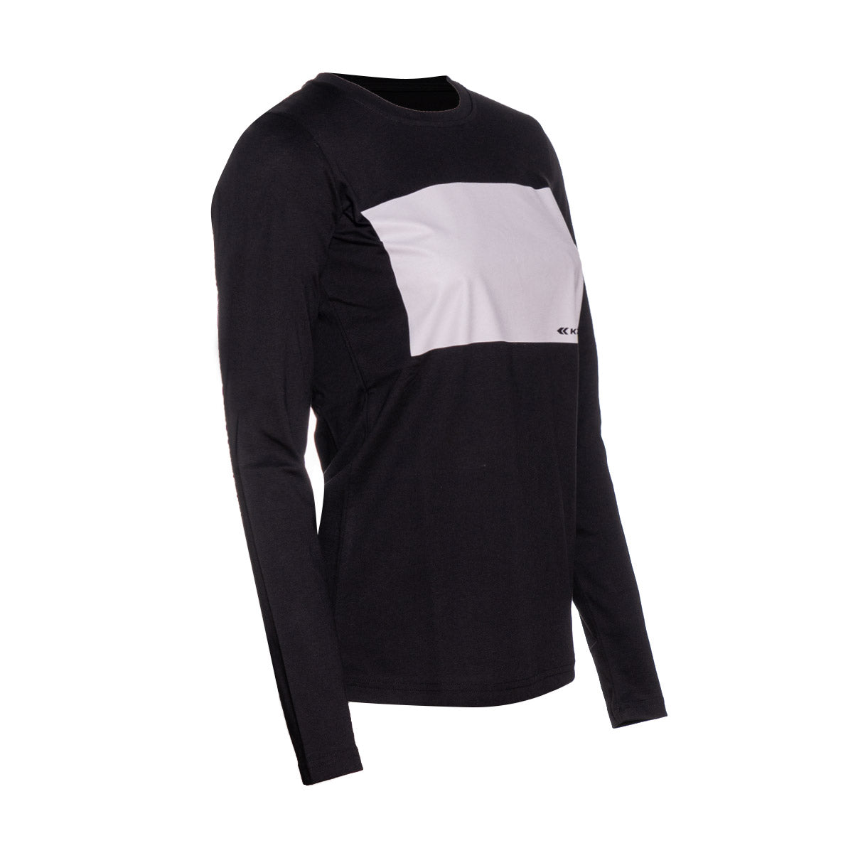 k-stle-longsleeve-light-bar-women-maglia-donna-cotone-nera image 2