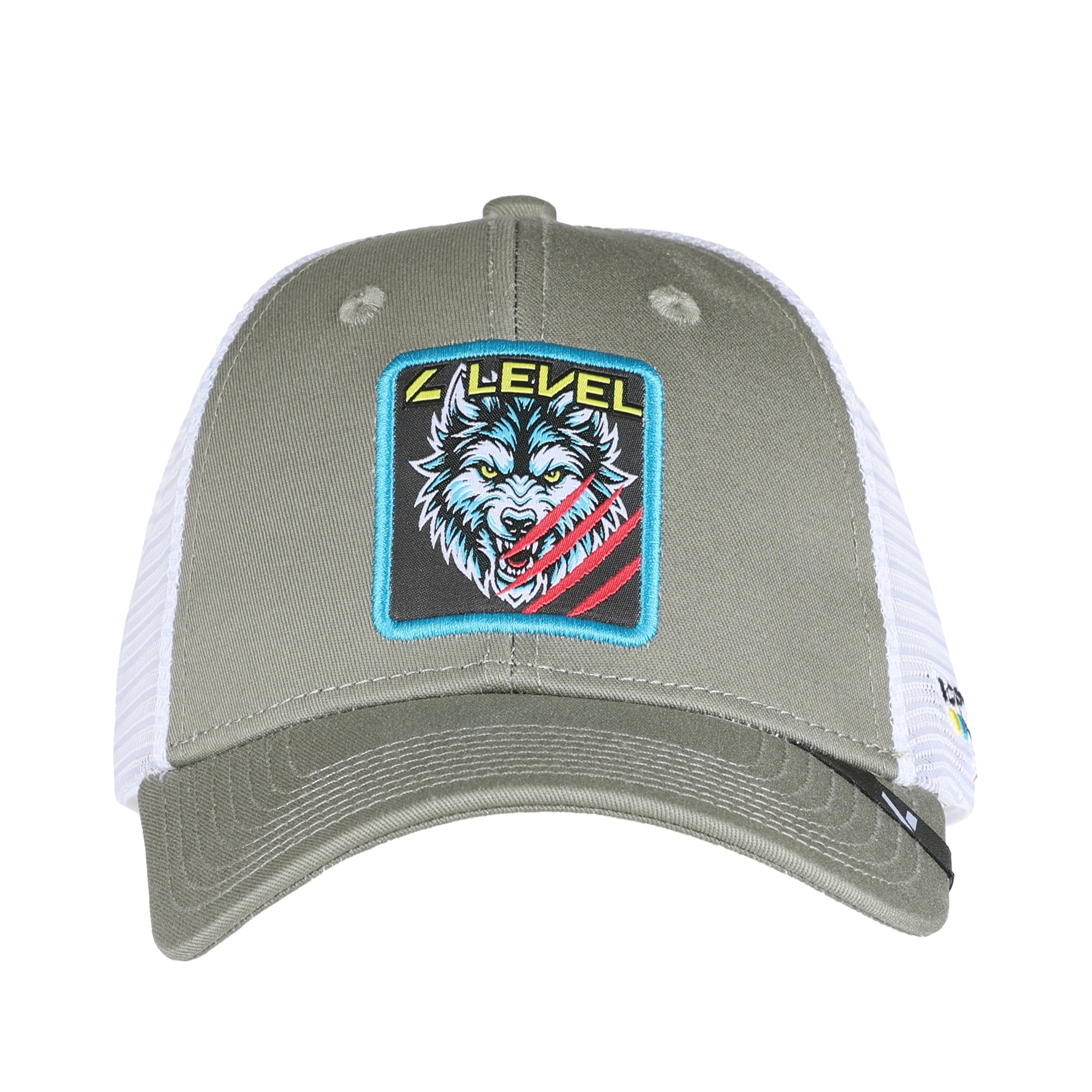 level-cap-mesh-wolf-cappellino-trucker-lifestyle image 2