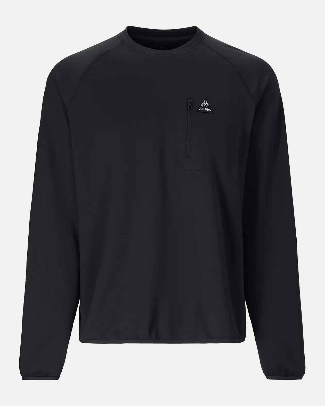 jones-snowboards-men-s-flagship-grid-fleece-crew-pile-uomo image 2