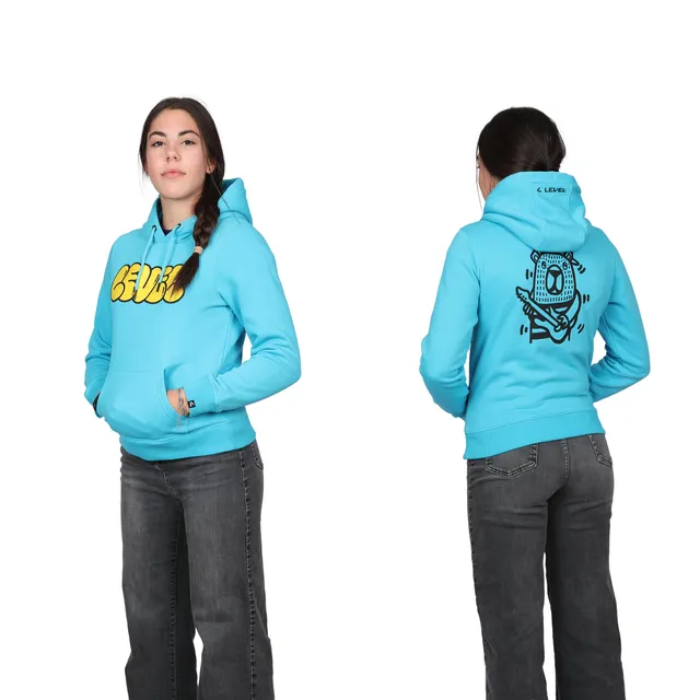 level-b-simo-jr-hoodie-felpa-junior-con-cappuccio image 1